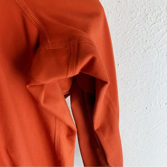 Girlfriend Collective Compressive High-Rise Full Legging Sedona Orange Sz Med - Picture 4 of 6